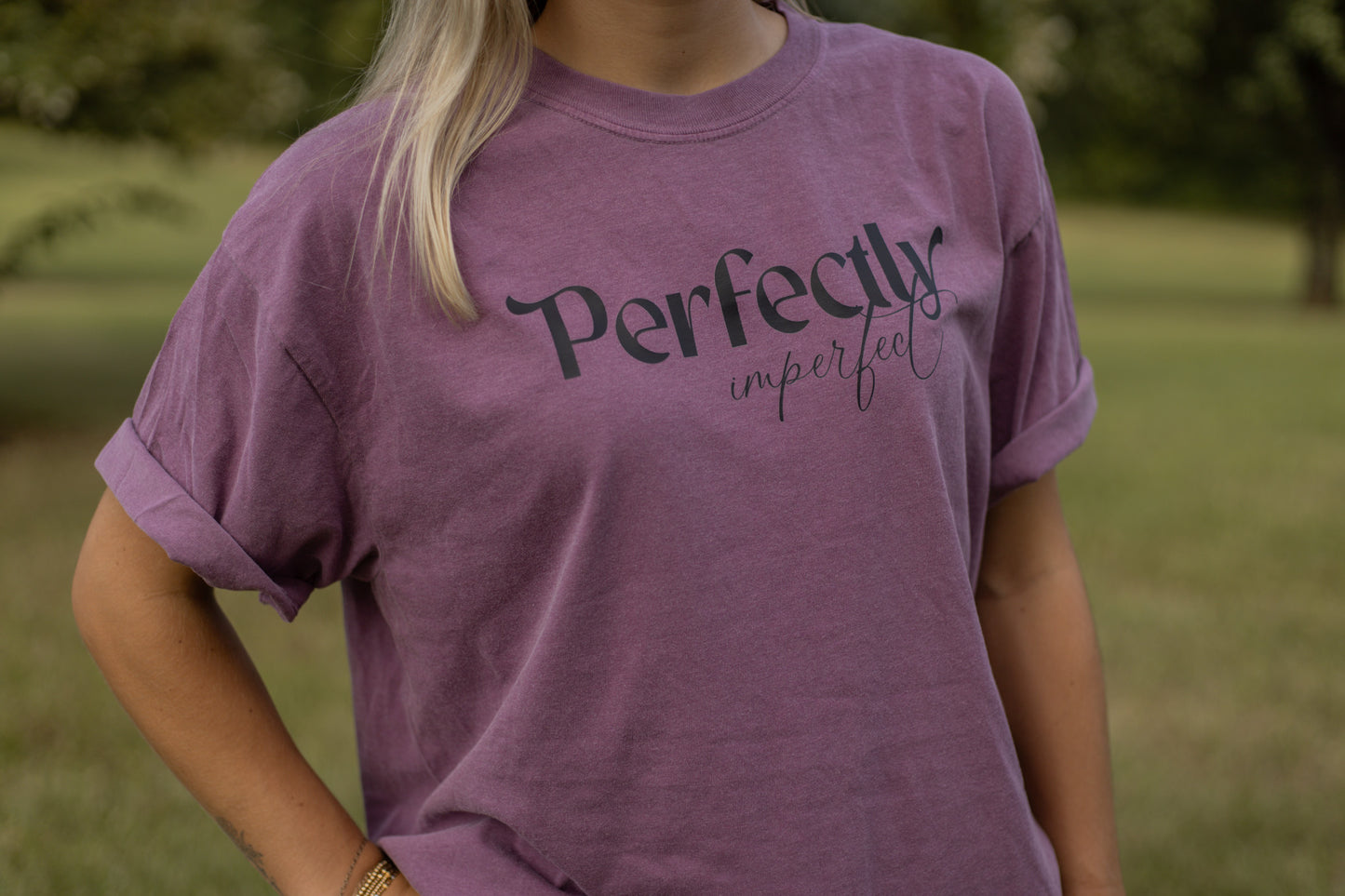 Perfectly Imperfect Short Sleeve Tee