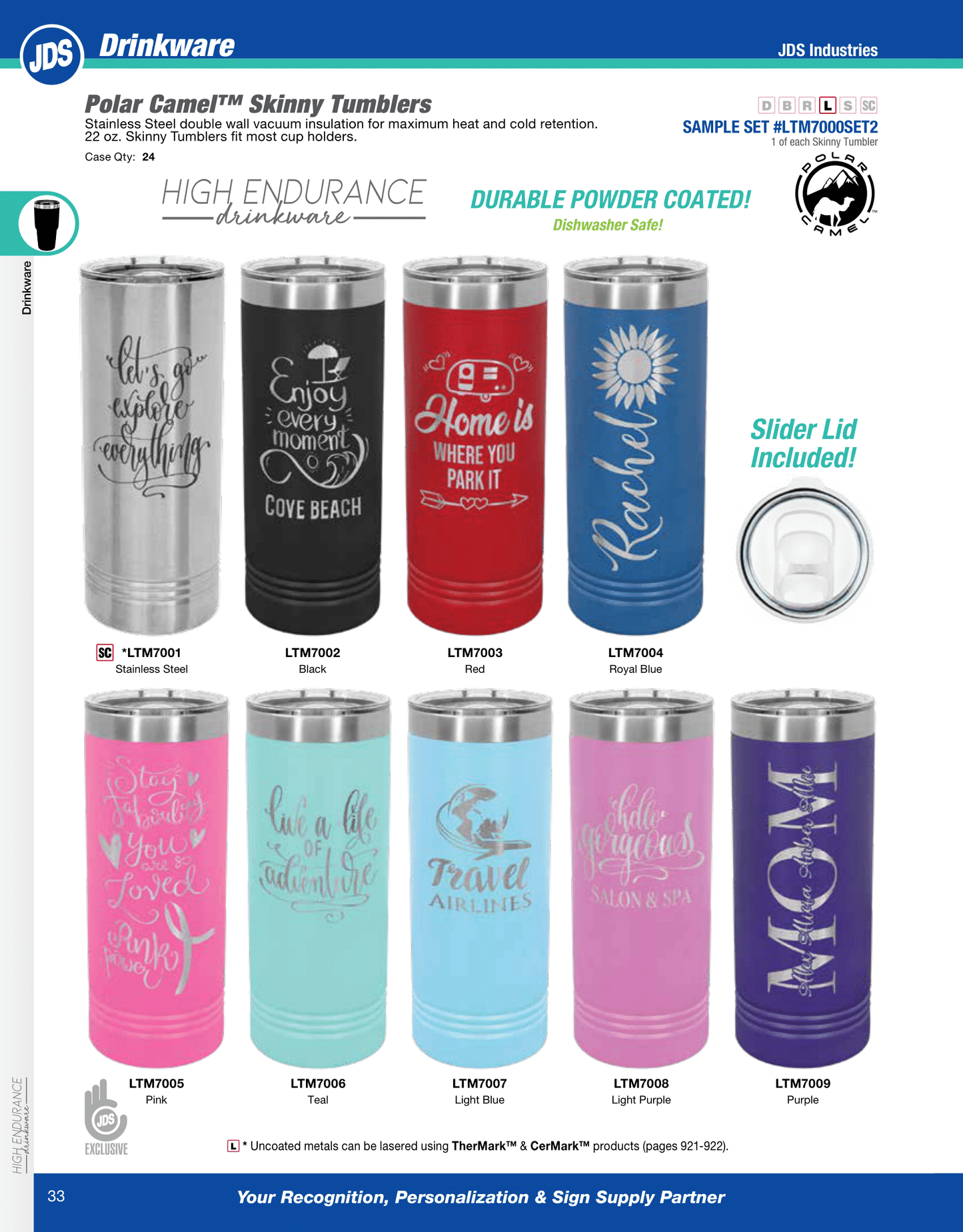 22 Ounce Skinny Tumbler