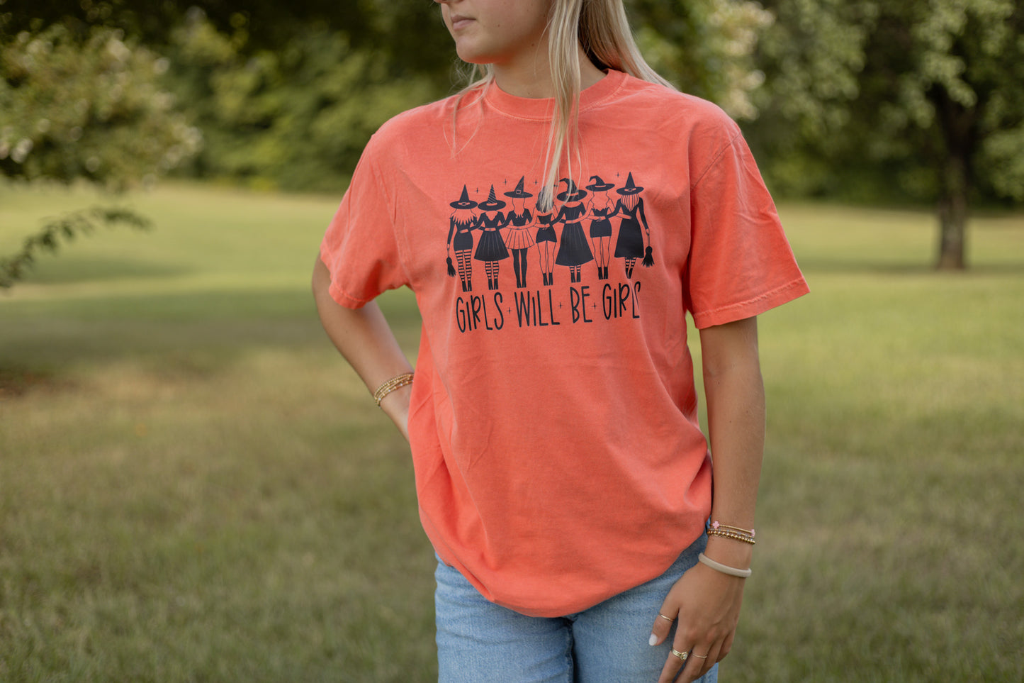 Girls Will Be Girls Witches Short Sleeve Tee