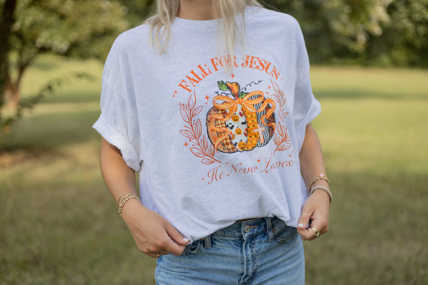 Fall for Jesus Short Sleeve Tee