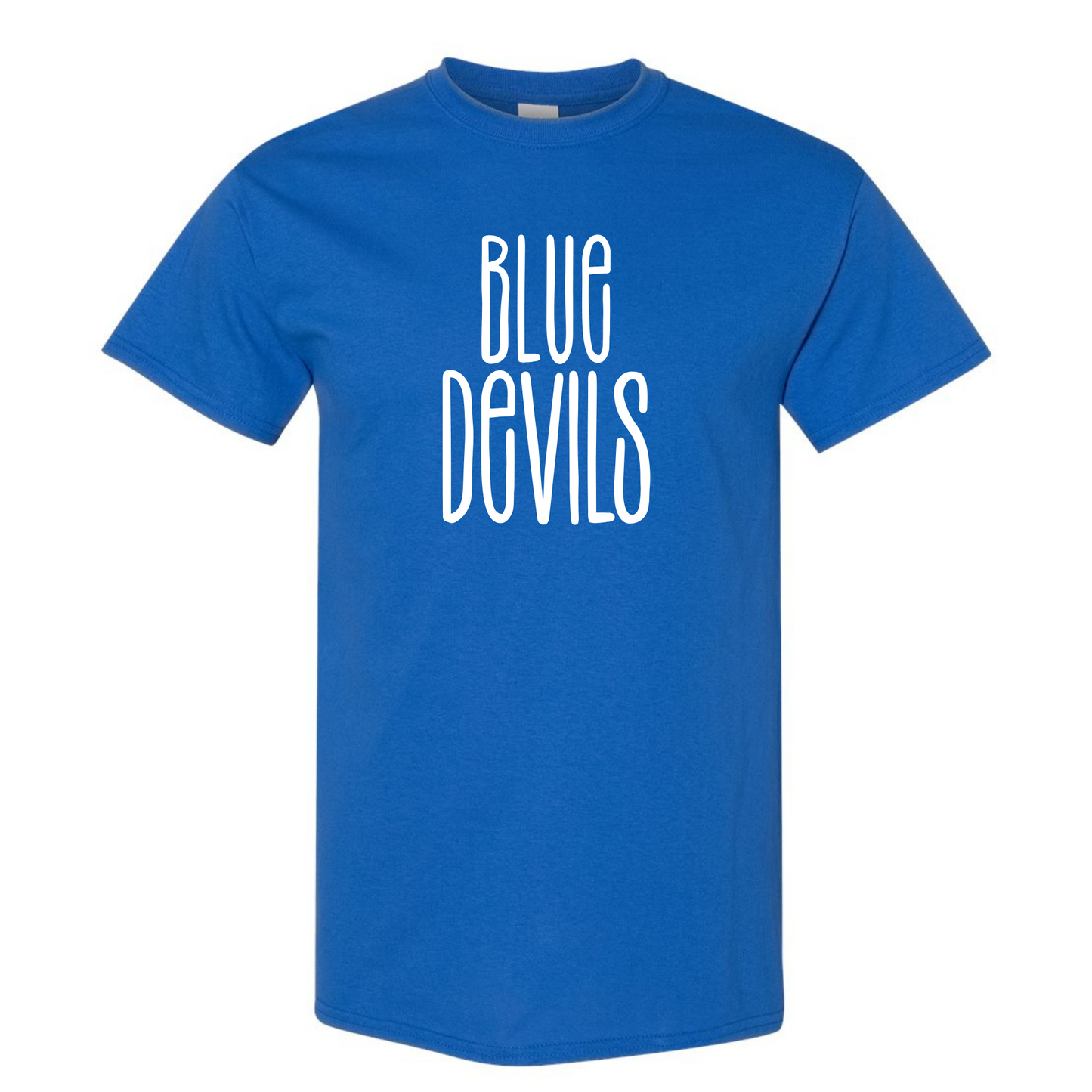 Lun. Middle big letters tee