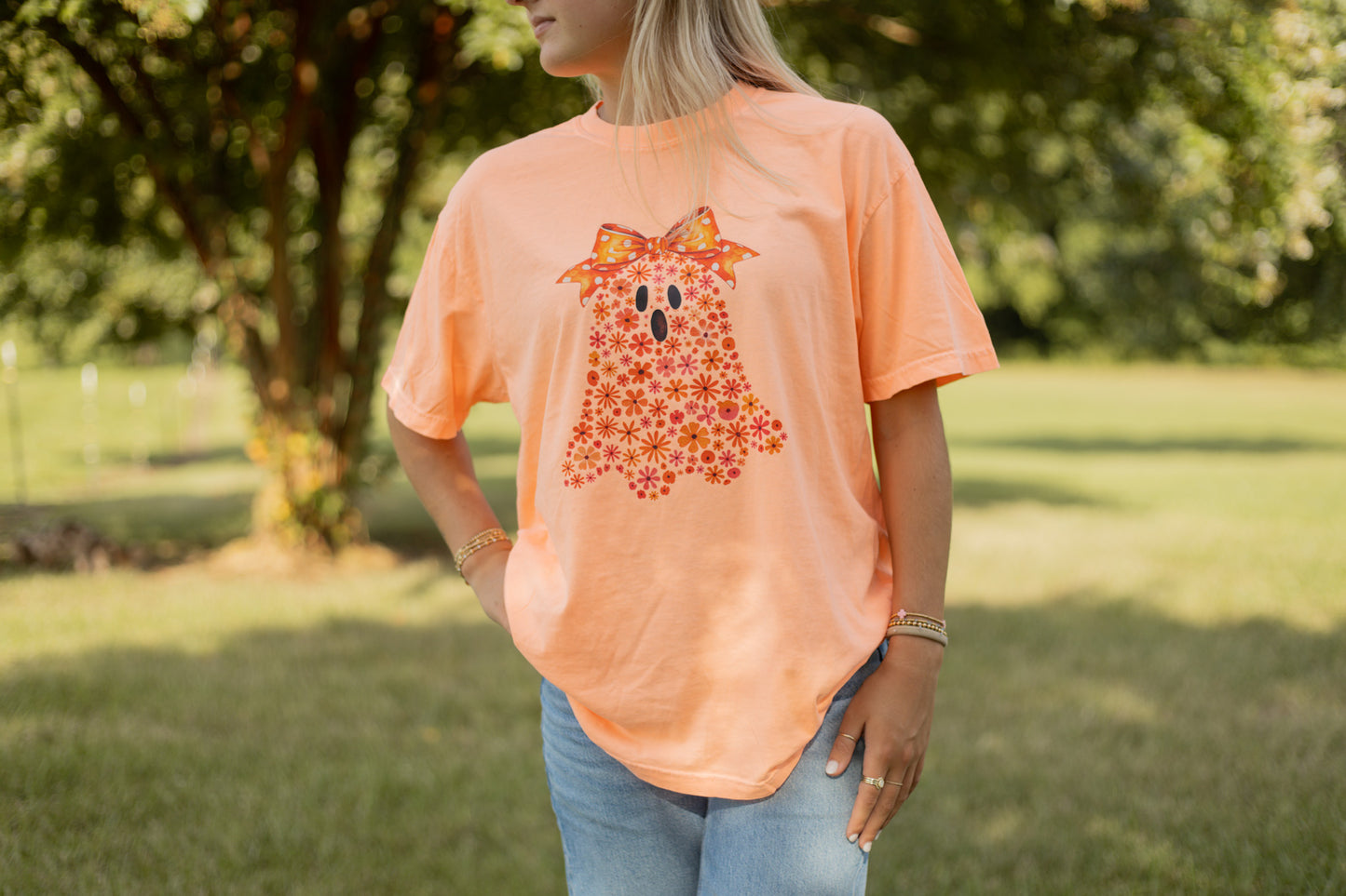 Girly Ghost Short Sleeve Tee