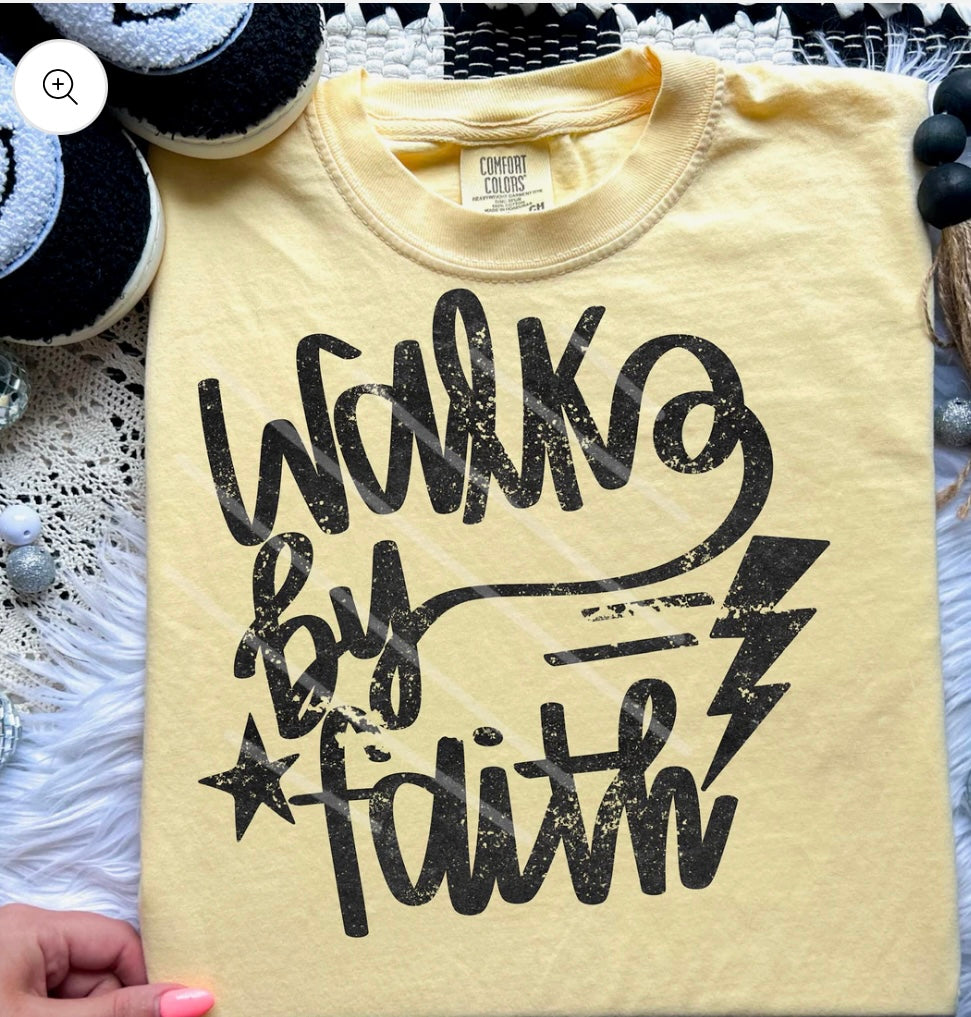 Walks By Faith Tee