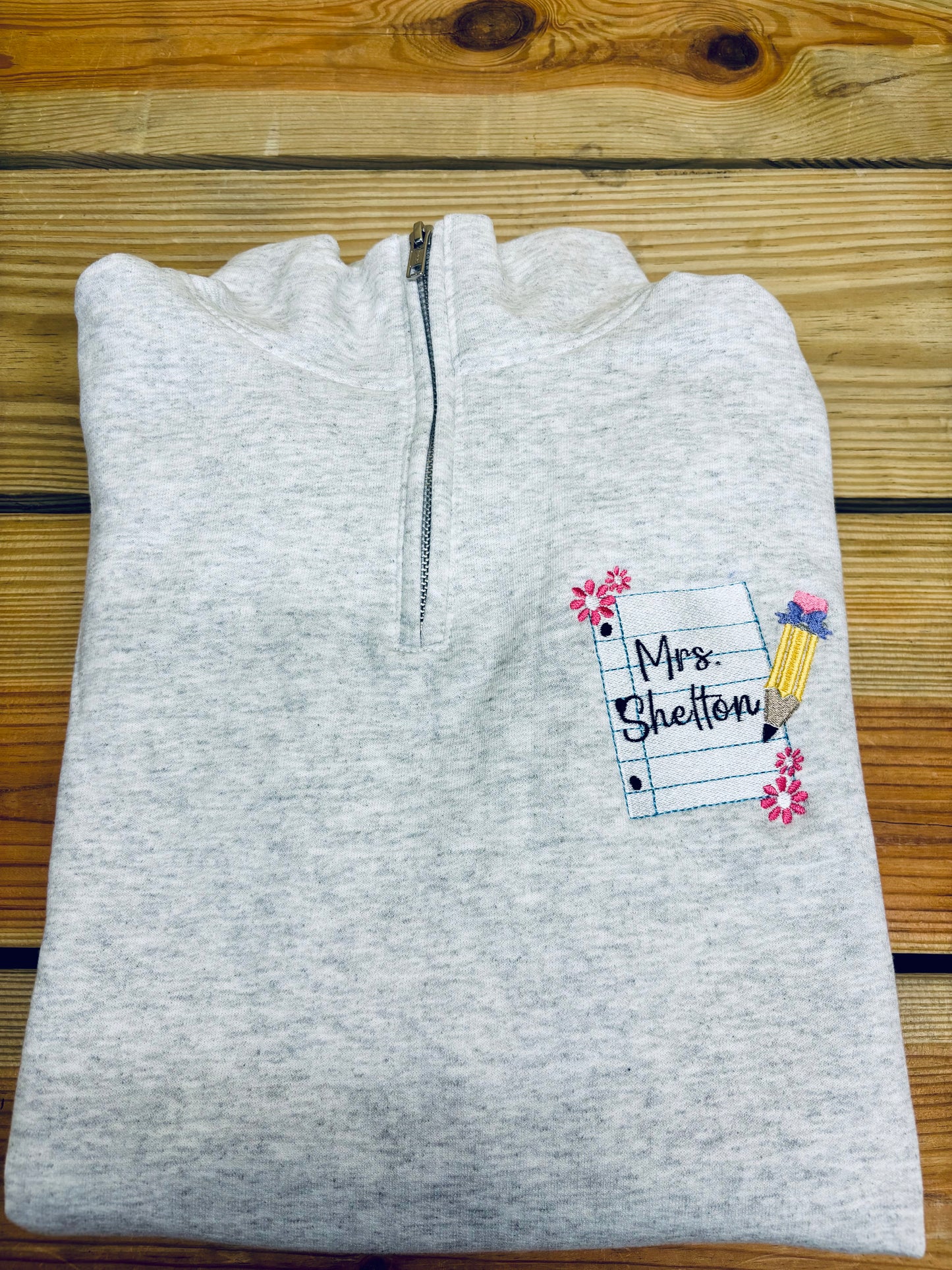 Notebook Quarter Zip