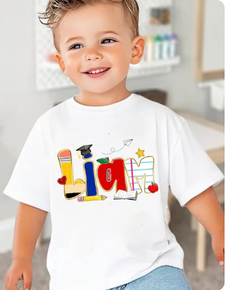 Personalized Back to School Tee