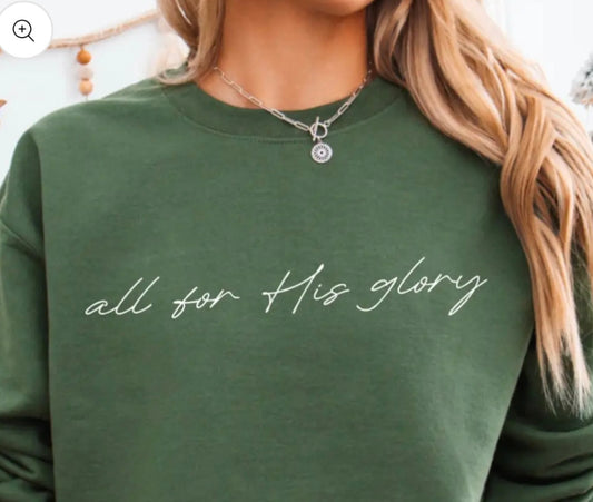 All for His Glory