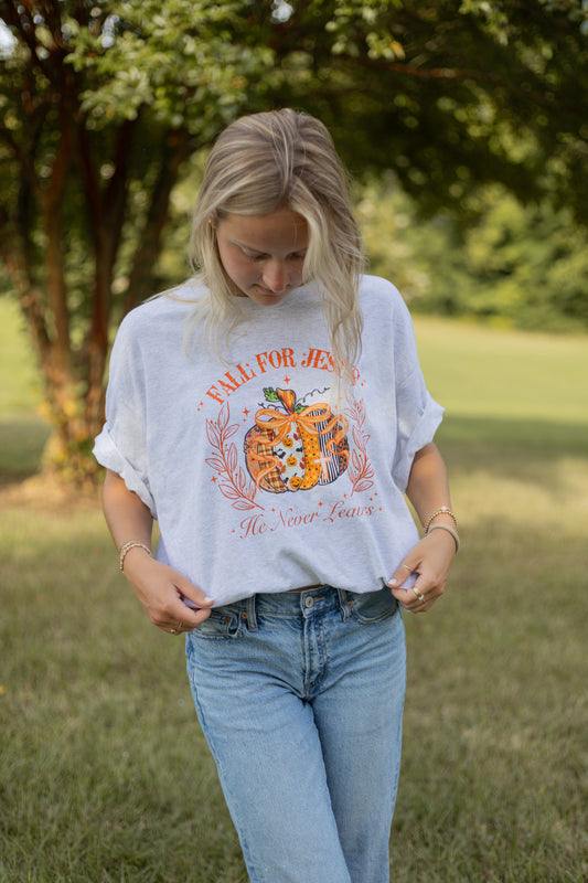 Fall for Jesus Short Sleeve Tee