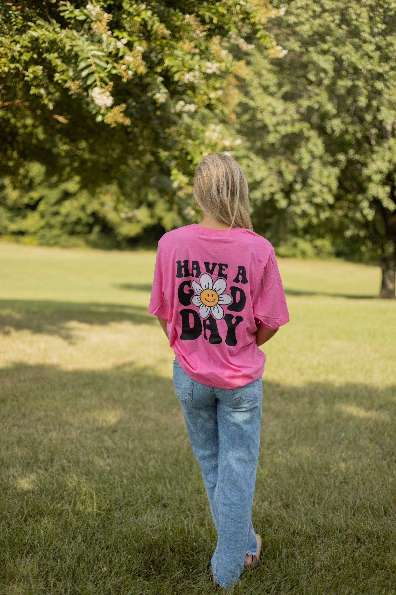 Have A Good Day Daisy Short Sleeve Tee