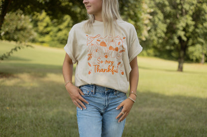 So Very Thankful Short Sleeve Tee