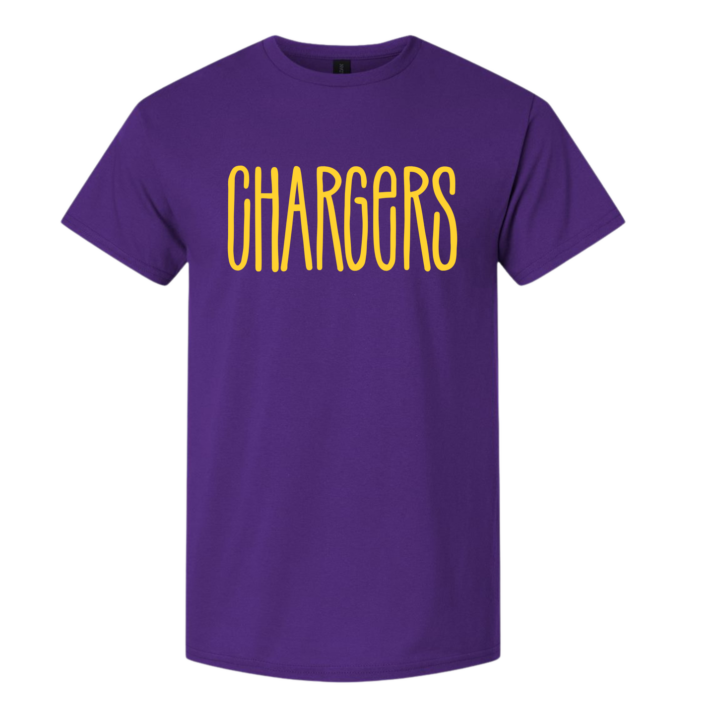 Chargers Big Letters Tee