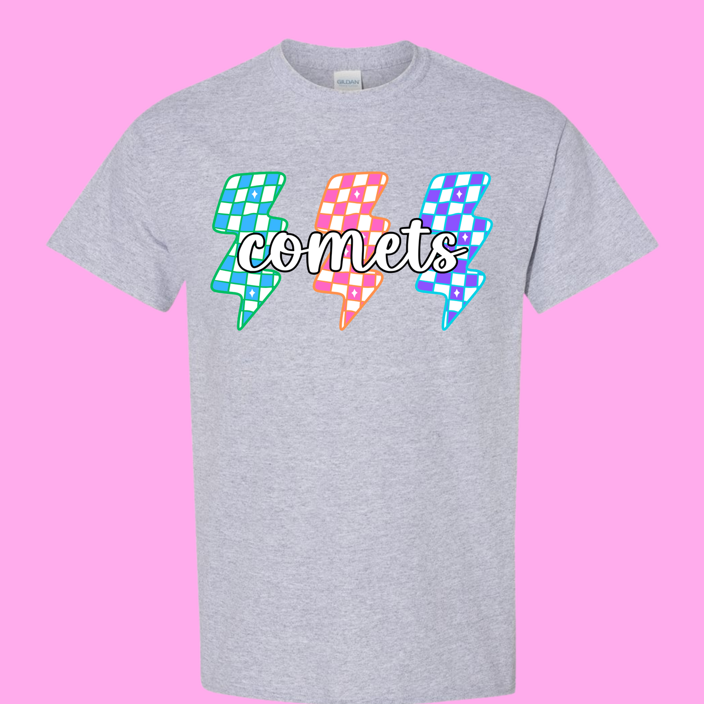 KES lightning bolt Tee