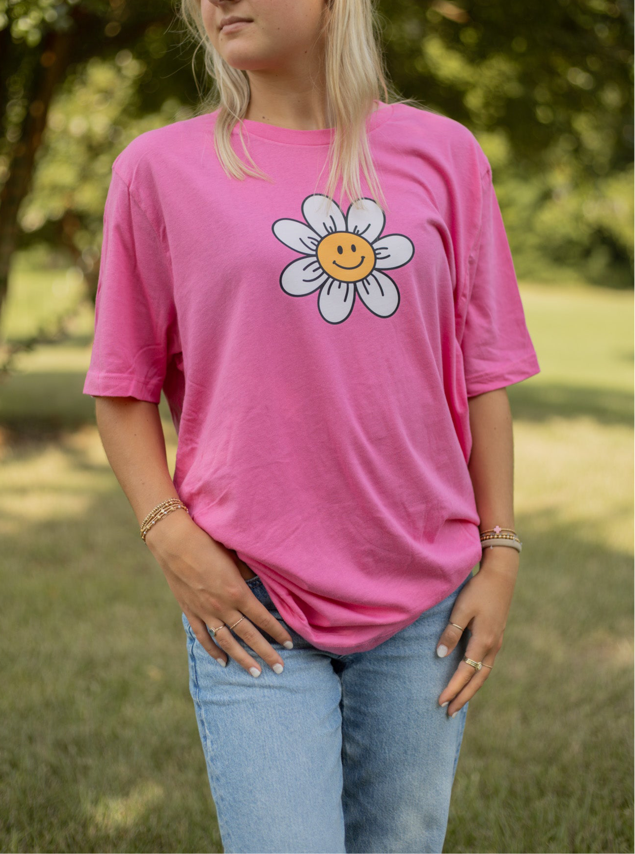 Have A Good Day Daisy Short Sleeve Tee