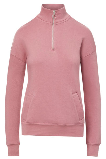 Scallop Appliqué Monogram Quarter Zip