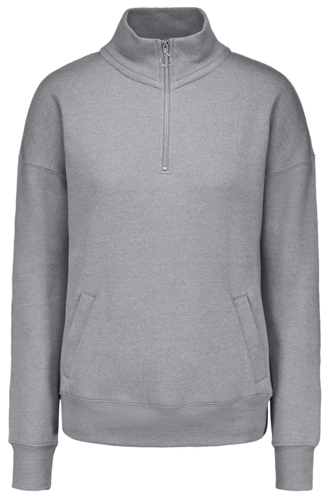 Scallop Appliqué Monogram Quarter Zip