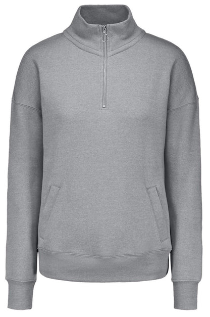 Scallop Appliqué Monogram Quarter Zip