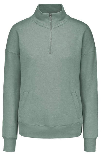 Scallop Appliqué Monogram Quarter Zip