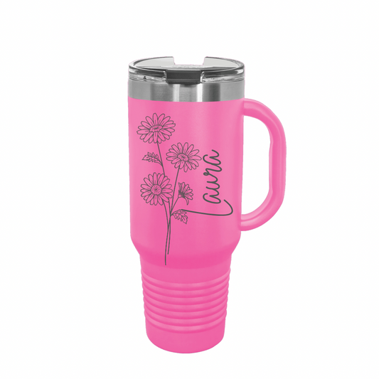 Birth Flower/Name Tumblers