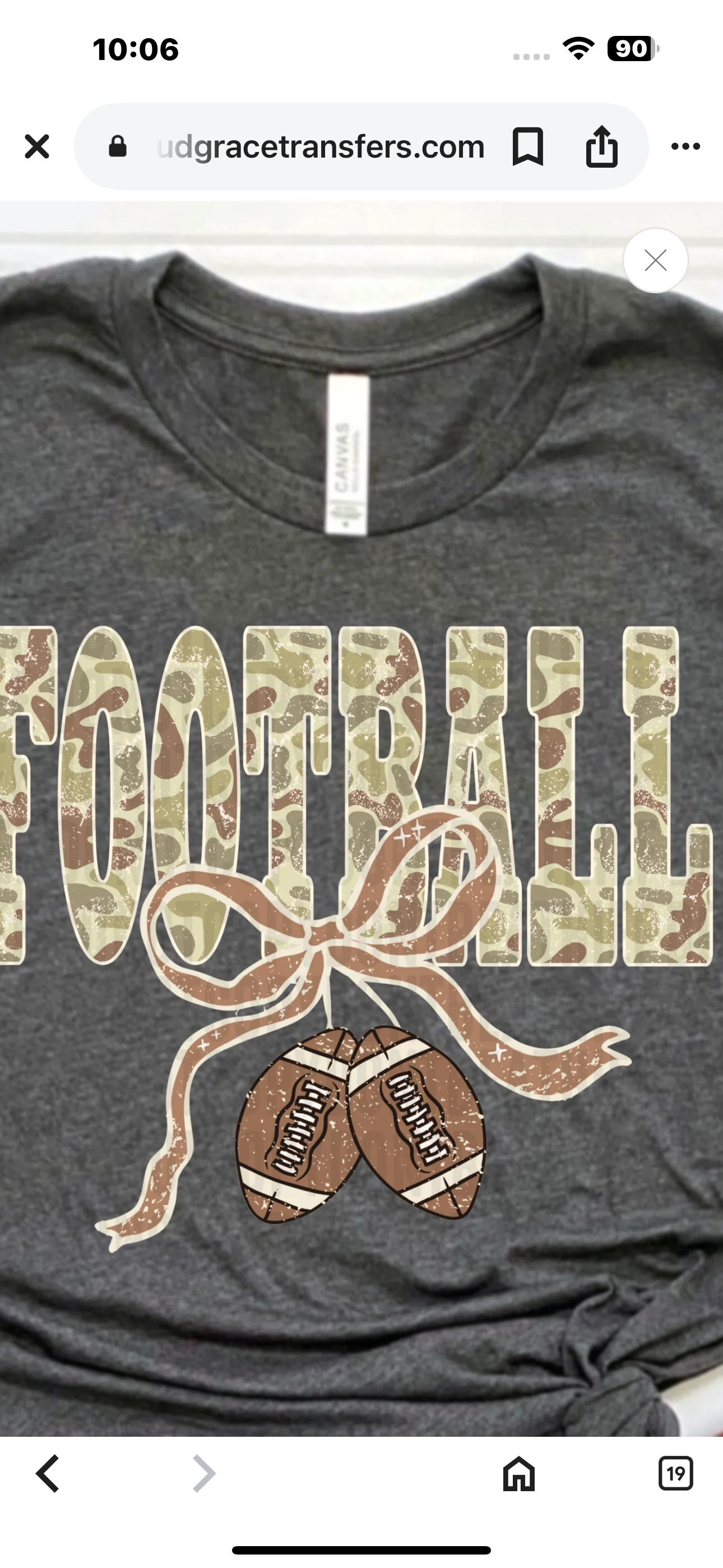 Football Camo Tee