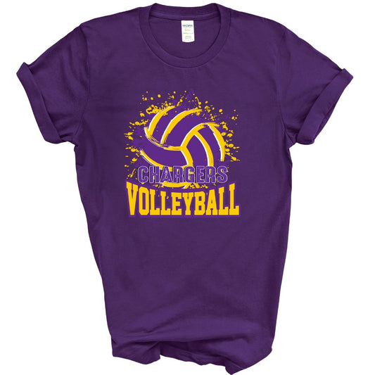 Charger Volleyball Short Sleeve Tee