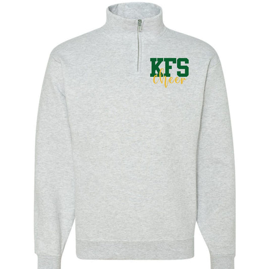Embroidered Cheer Quarter Zip