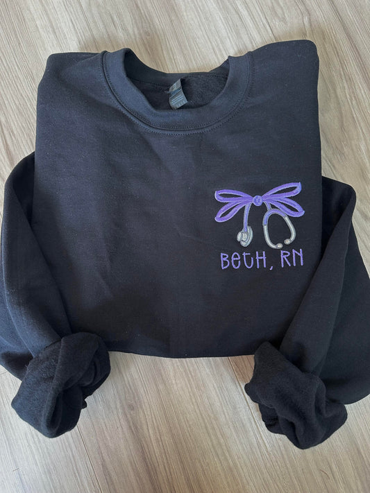 Stethoscope Embroidery